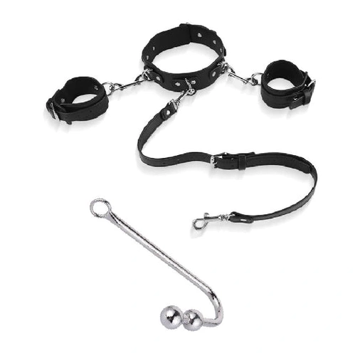 Anal Hooks Cuffs and Hook Elegant Beaded Collar with 5334 Anal 0817